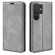 Samsung Galaxy S25 Ultra 5G Retro-skin Magnetic Suction Leather Phone Case - Grey