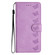 Samsung Galaxy S25 Ultra 5G Seven Butterflies Embossed Leather Phone Case - Purple
