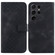 Samsung Galaxy S25 Ultra 5G Seven-shaped Embossed Leather Phone Case - Black