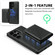 Samsung Galaxy S25 Ultra 5G Shield Multi-functional MagSafe Card Bag Phone Case - Black