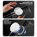 Samsung Galaxy S25 Ultra 5G Shield Multi-functional MagSafe Card Bag Phone Case - Black