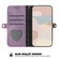 Samsung Galaxy S25 Ultra 5G Side Buckle Double Fold Hand Strap Leather Phone Case - Purple Samsung Galaxy S25 Ultra 5G Side Buckle Double Fold Hand Strap Leather Phone Case - Purple