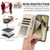 Samsung Galaxy S25 Ultra 5G Side Buckle RFID Anti-theft Leather Phone Case - Apricot