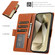 Samsung Galaxy S25 Ultra 5G Side Buckle RFID Anti-theft Leather Phone Case - Brown