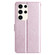 Samsung Galaxy S25 Ultra 5G Silk Texture Horizontal Flip Leather Phone Case - Rose Pink