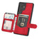 Samsung Galaxy S25 Ultra 5G Skin Feel Dream RFID Anti-theft PU Card Bag Phone Case - Red