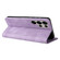 Samsung Galaxy S25 Ultra 5G Skin Feel Life Tree Metal Button Leather Phone Case - Purple