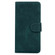 Samsung Galaxy S25 Ultra 5G Skin Feel Pure Color Flip Leather Phone Case - Green