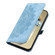 Samsung Galaxy S25 Ultra 5G Skin Feel Totem Embossed Leather Phone Case - Blue