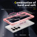 Samsung Galaxy S25 Ultra 5G Skin Feel TPU + PC MagSafe Magnetic Phone Case - Transparent Pink