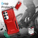 Samsung Galaxy S25 Ultra 5G Sliding Camshield Phone Case - Red