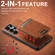 Samsung Galaxy S25 Ultra 5G Suteni H16 Litchi Texture Leather Detachable Wallet Back Phone Case - Khaki Samsung Galaxy S25 Ultra 5G Suteni H16 Litchi Texture Leather Detachable Wallet Back Phone Case - Khaki