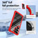 Samsung Galaxy S25 Ultra 5G TPU + PC Lens Protection Phone Case - Red