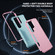Samsung Galaxy S25 Ultra 5G TPU + PC Shockproof Protective Phone Case - Pink + Grey Green