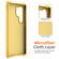 Samsung Galaxy S25 Ultra 5G Wave Texture MagSafe Magnetic Liquid Silicone Phone Case - Yellow