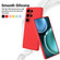 Samsung Galaxy S25 Ultra Color Liquid Silicone Phone Case - Red
