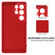 Samsung Galaxy S25 Ultra Color Liquid Silicone Phone Case - Red