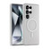 Samsung Galaxy S25 Ultra MagSafe Frosted Translucent TPU + PC Full Coverage Phone Case - White