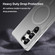 Samsung Galaxy S25 Ultra MagSafe Frosted Translucent TPU + PC Full Coverage Phone Case - White