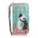 Samsung Galaxy S25+ 5G 3D Colored Horizontal Flip Leather Phone Case - Black White Cat