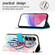 Samsung Galaxy S25+ 5G 3D Painting Horizontal Flip Leather Phone Case - Color Drop Wind Chimes