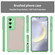 Samsung Galaxy S25+ 5G Armor Glaze PC Hybrid TPU Phone Case - Green