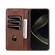 Samsung Galaxy S25+ 5G AZNS Magnetic Calf Texture Flip Leather Phone Case - Dark Brown