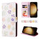 Samsung Galaxy S25+ 5G Bronzing Painting RFID Leather Phone Case - Bloosoming Flower