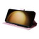 Samsung Galaxy S25+ 5G Bronzing Painting RFID Leather Phone Case - Pansies