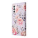 Samsung Galaxy S25+ 5G Bronzing Painting RFID Leather Phone Case - Pastoral Rose