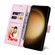 Samsung Galaxy S25+ 5G Bronzing Painting RFID Leather Phone Case - Pastoral Rose