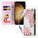 Samsung Galaxy S25+ 5G Bronzing Painting RFID Leather Phone Case - Rose Flower