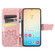 Samsung Galaxy S25+ 5G Butterfly Love Flower Embossed Leather Phone Case - Rose Gold
