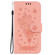 Samsung Galaxy S25+ 5G Butterfly Rose Embossed Leather Phone Case - Pink