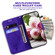 Samsung Galaxy S25+ 5G Butterfly Rose Embossed Leather Phone Case - Purple