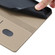 Samsung Galaxy S25+ 5G Cartoon Elephant Embossed Leather Phone Case - Khaki