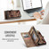 Samsung Galaxy S25+ 5G CaseMe 008 Detachable Multifunctional Leather Phone Case - Brown