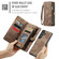 Samsung Galaxy S25+ 5G CaseMe 008 Detachable Multifunctional Leather Phone Case - Brown