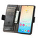 Samsung Galaxy S25+ 5G CaseNeo Splicing Dual Magnetic Buckle Leather Phone Case - Black