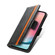 Samsung Galaxy S25+ 5G CaseNeo Splicing Dual Magnetic Buckle Leather Phone Case - Black