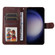 Samsung Galaxy S25+ 5G Classic Calf Texture Flip Leather Phone Case - Brown