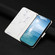 Samsung Galaxy S25+ 5G Colored Drawing Marble Pattern Leather Phone Case - White Marble