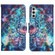 Samsung Galaxy S25+ 5G Colored Drawing Pattern Leather Phone Case - Star Mandala