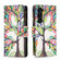 Samsung Galaxy S25+ 5G Colored Drawing Pattern Zipper Leather Phone Case - Big Tree