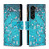 Samsung Galaxy S25+ 5G Colored Drawing Pattern Zipper Leather Phone Case - Plum Blossom