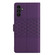 Samsung Galaxy S25+ 5G Diamond Embossed Skin Feel Leather Phone Case - Purple