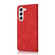 Samsung Galaxy S25+ 5G Dual-color Stitching Leather Phone Case - Red Blue Samsung Galaxy S25+ 5G Dual-color Stitching Leather Phone Case - Red Blue