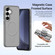 Samsung Galaxy S25+ 5G DUX DUCIS Lawa Series 2 in 1 Wallet Zipper Detachable MagSafe Phone Case with Lanyard - Grey