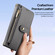 Samsung Galaxy S25+ 5G DUX DUCIS Lawa Series 2 in 1 Wallet Zipper Detachable MagSafe Phone Case with Lanyard - Grey