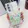 Samsung Galaxy S25+ 5G Electroplating Flower Texture Wristband TPU Phone Case - Little Wildflower SH3